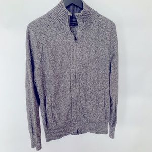 LIKE NEW Banana Republic Mens Zip-up Sweater